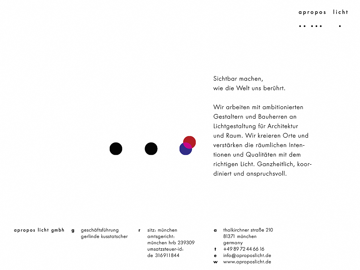 aproposlicht